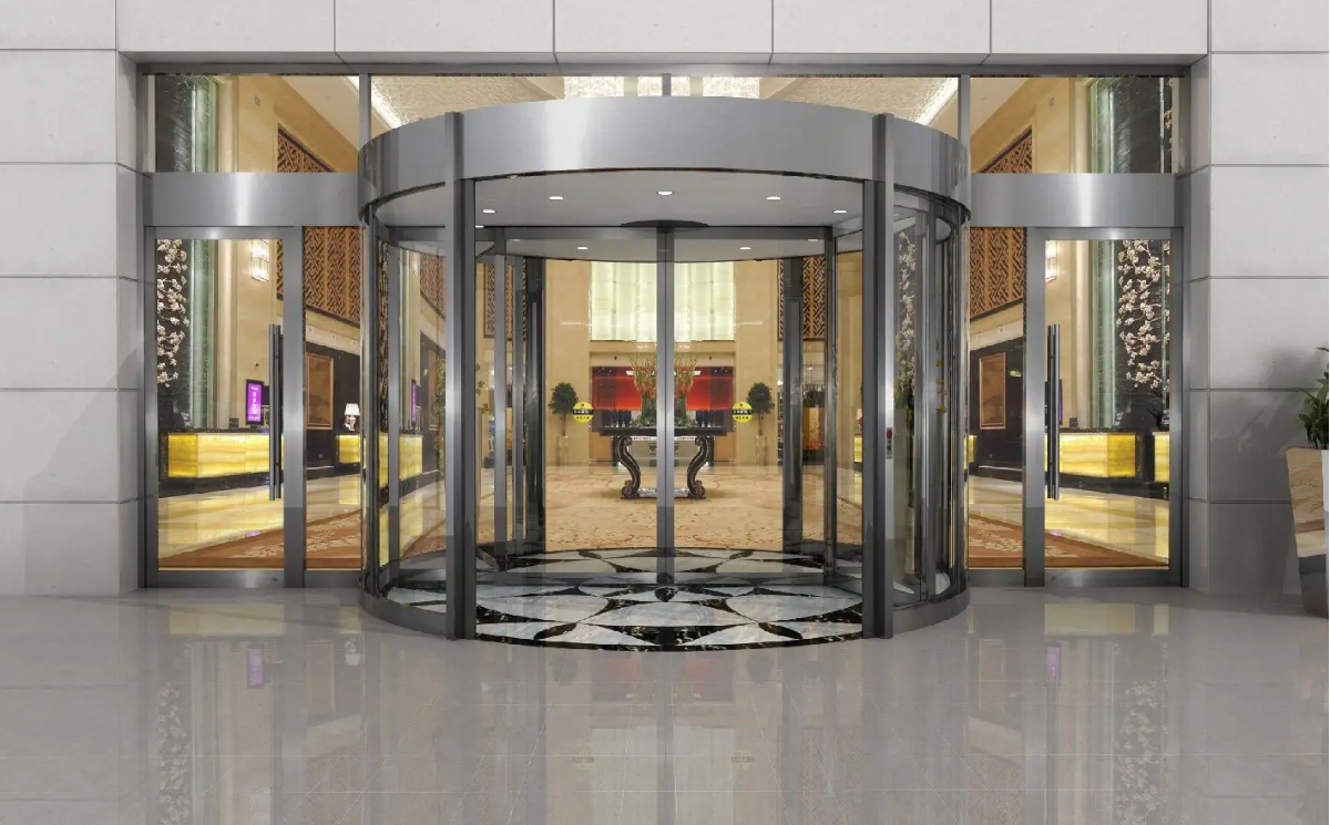 Functions and advantages of revolving doors