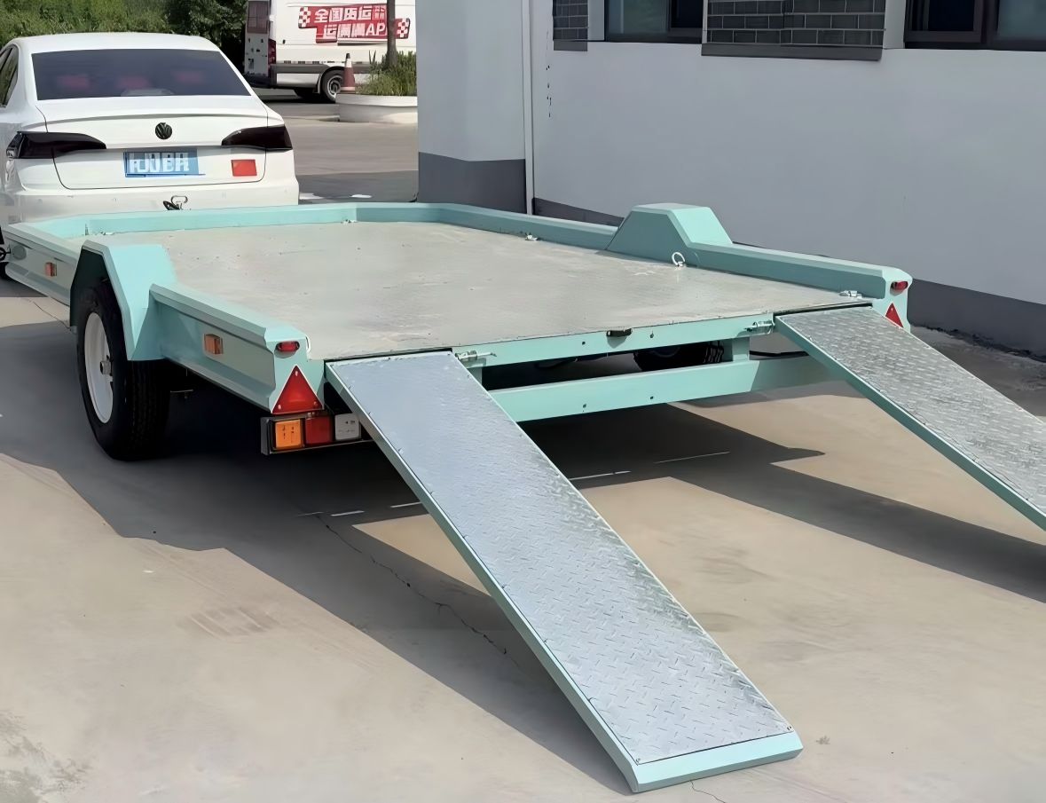 Model 200 Single-Axle Flatbed Trailer: Your Trusted China Exporter for Heavy-Duty Transport