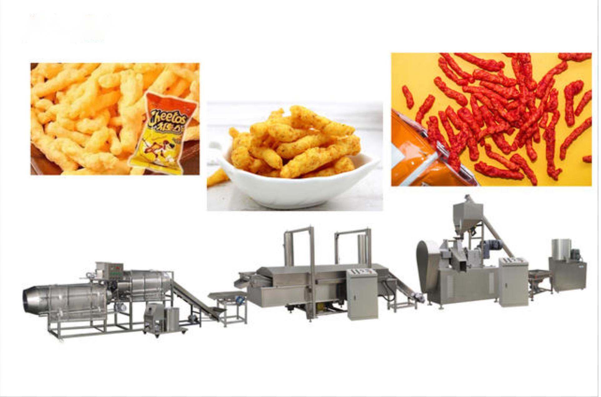 Corn Curls Cheetos Chips Extruder Machine Manufacturer Insights for Efficient Snack Production
